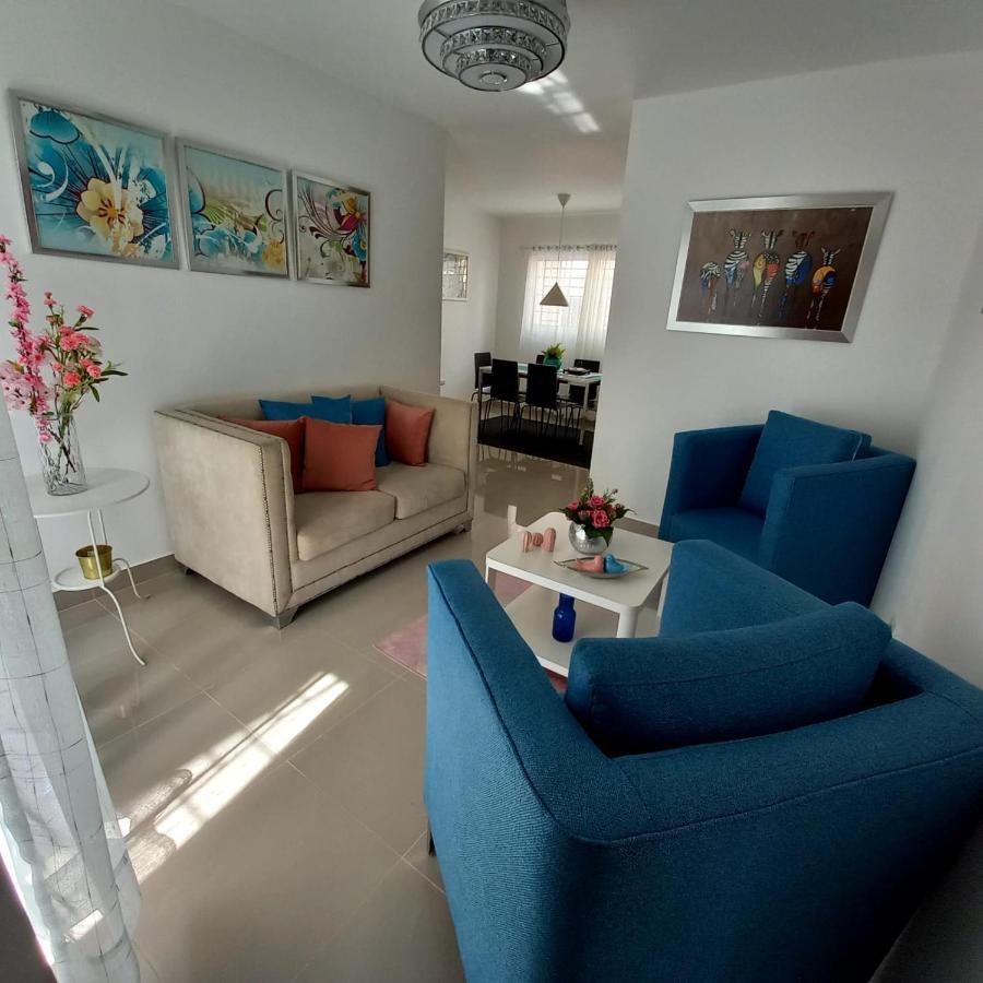 Confortable Apartamento De 3 Tres Habitaciones, Con Hermosa Vista De Area Verde, Ademas De Piscinas Y Juegos Infantiles En Area Recreativa Santiago De Los Caballeros Kültér fotó